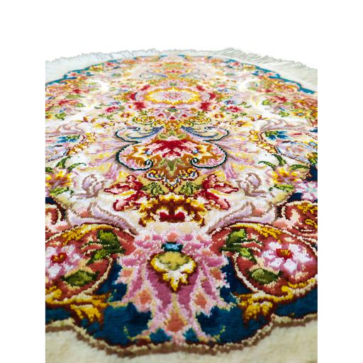 بهترین فرش رومیزی  ابریشمی و ورنی تبریز